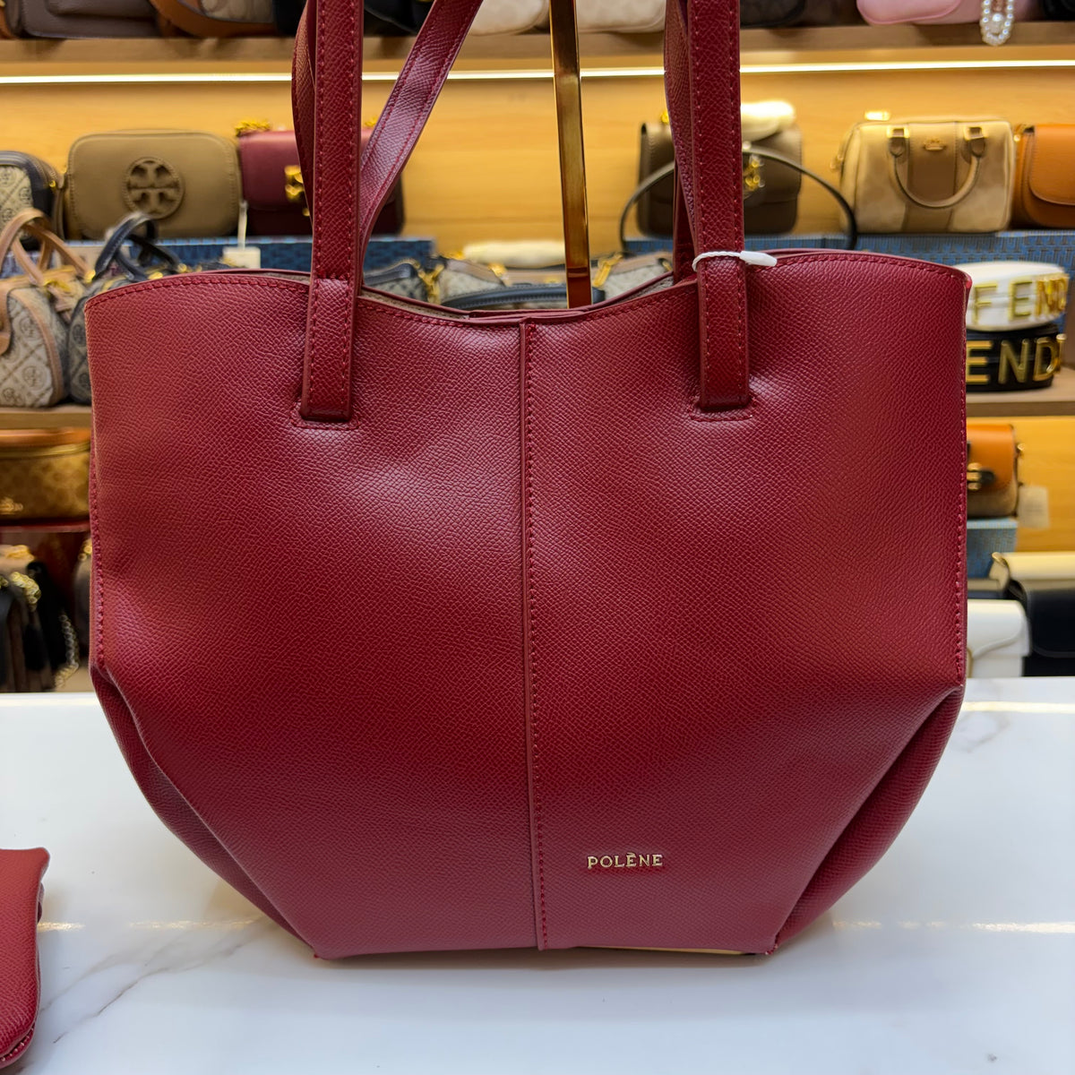 Polene Tote Bag - Red