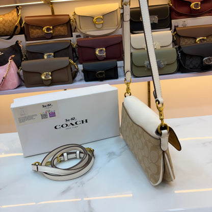 COCH JET Shoulder/Sling Bag - White Apricot