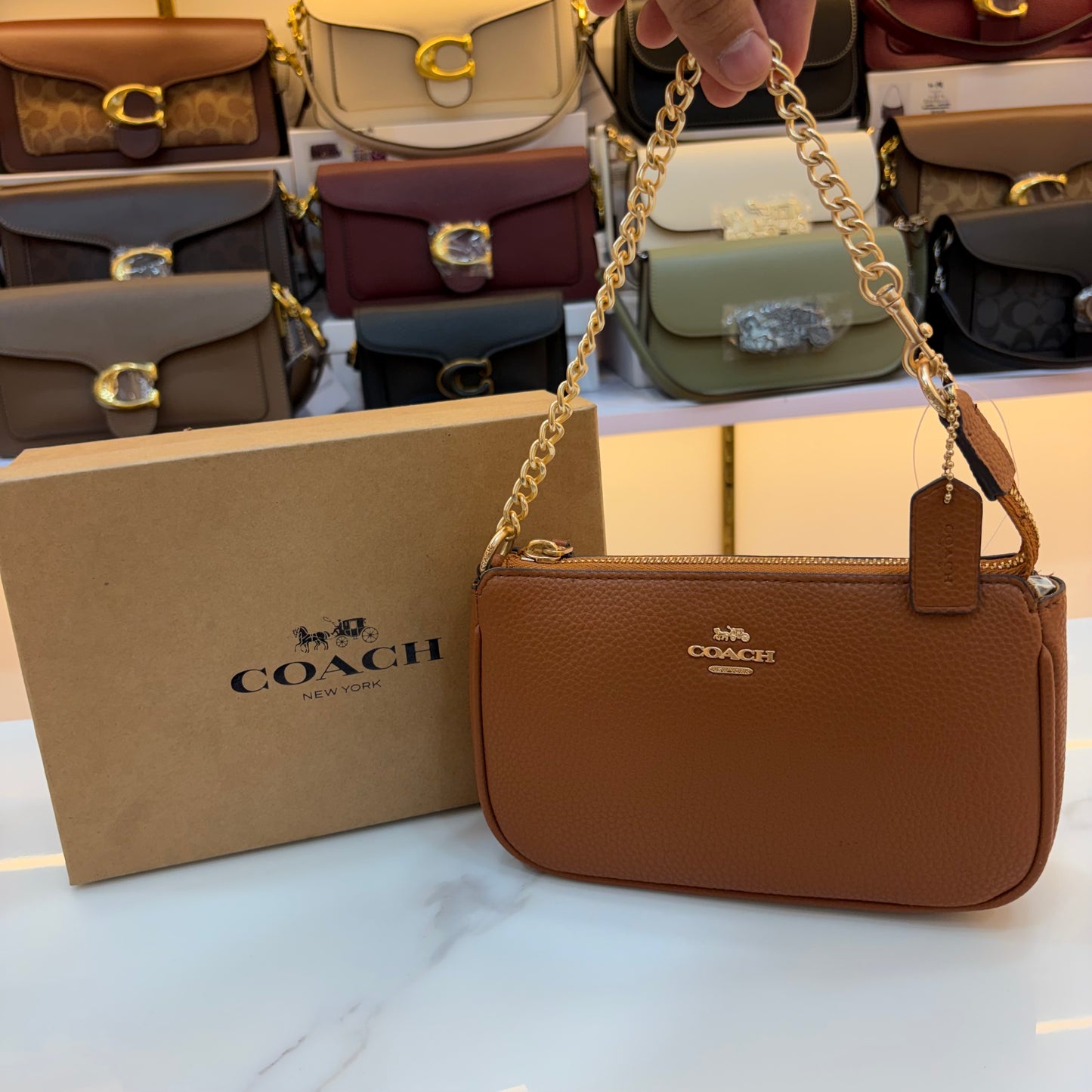 COCH Nolita Sling/Shoulder Bag - Tan