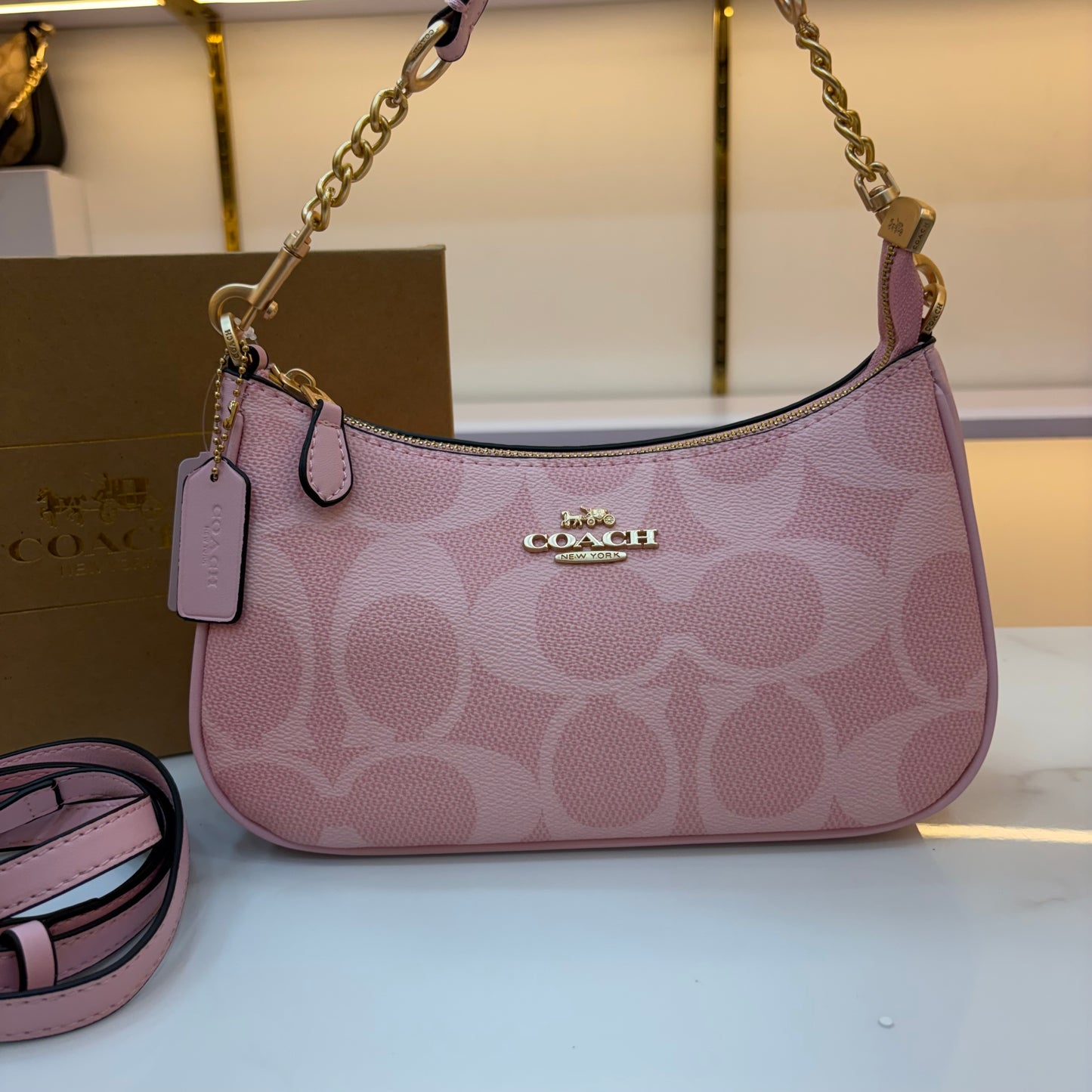 COCH TERI Sling/Shoulder Bag - Pink
