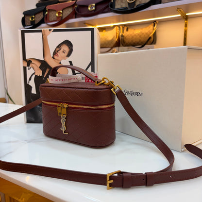 YSL Gabby Vanity Bag - Wine