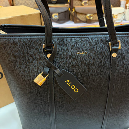 Ald Large Tote Bag - Midnight Black