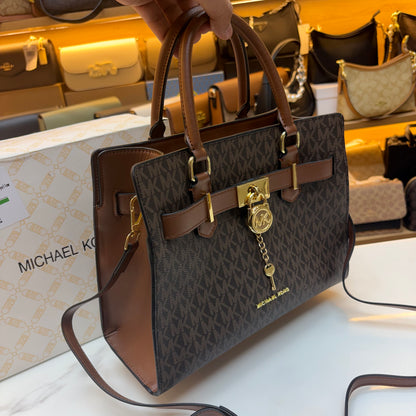 MK Hamilton Medium Satchel - Coffee