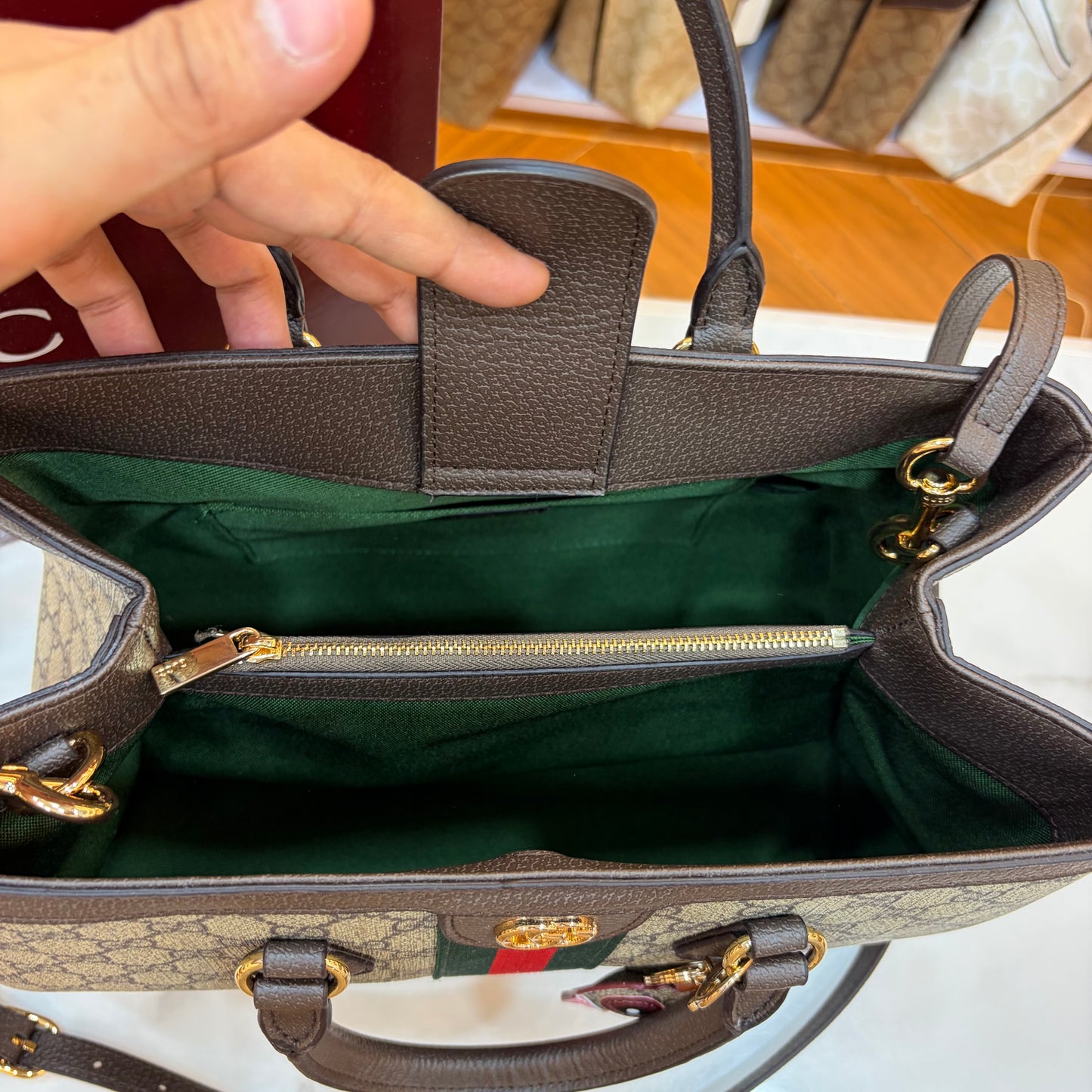 GG Ophidia Tote - Monogram