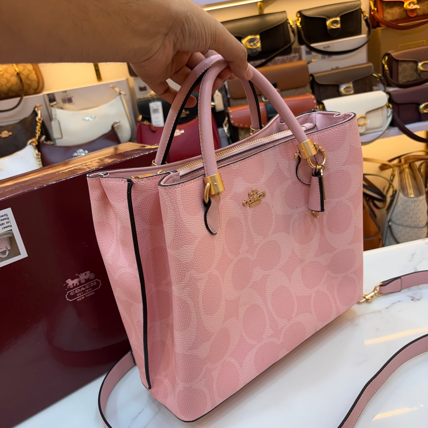 COCH Satchel Bag - Pink