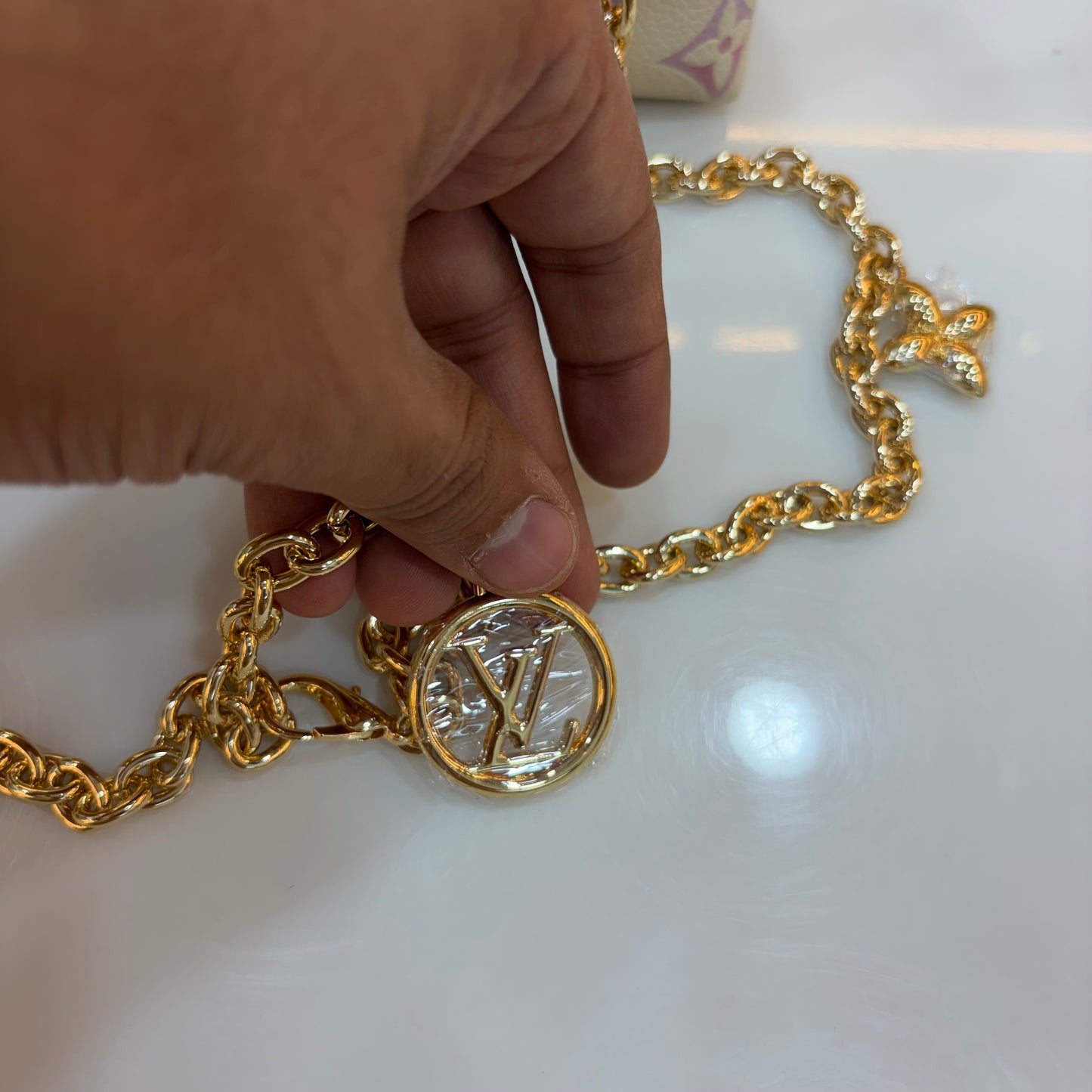 LV Nano Madeleine - White Monogram