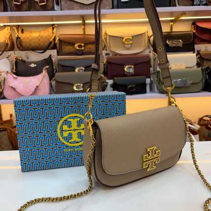 TB Britten Convertible Crossbody Bag - Mouse Colour