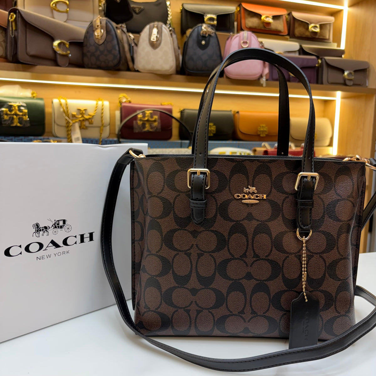 Coch Mollie Satchel - Coffee Colour