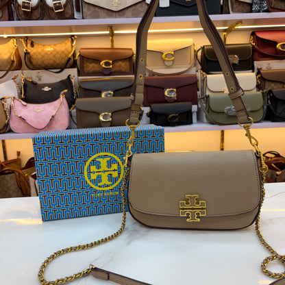 TB Britten Convertible Crossbody Bag - Mouse Colour