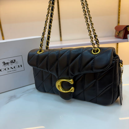 COCH QUILTED TABBY 26 - Black