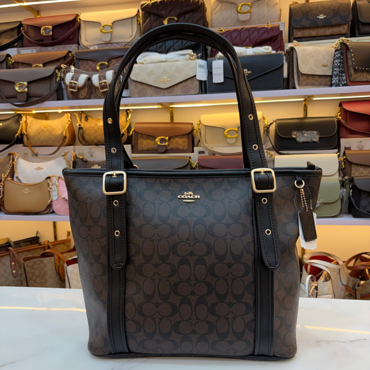 COCH ASHTON LARGE TOTE - Coffee