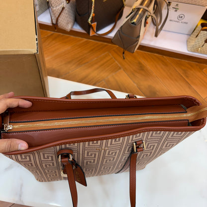 Ald Large Tote Bag - Tan Colour