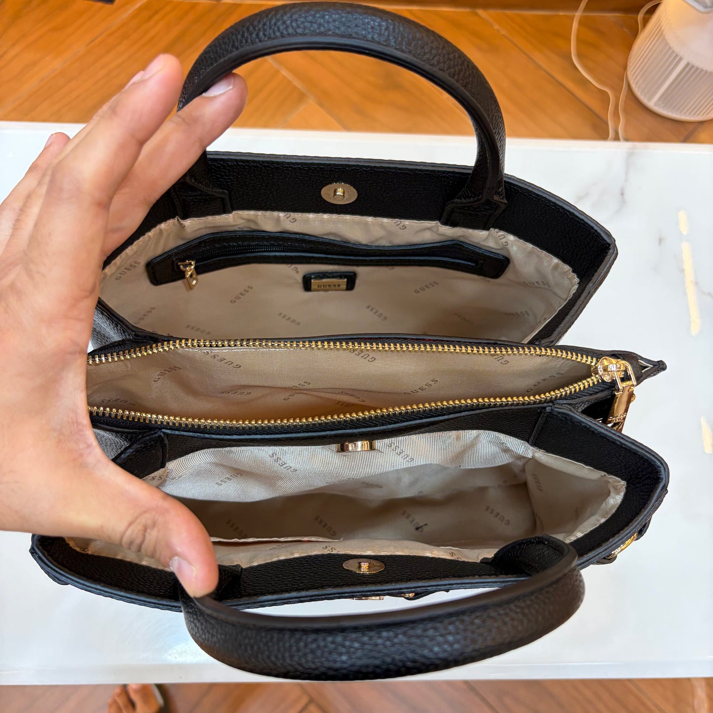 GUS Arlena Girlfriend Satchel - Black