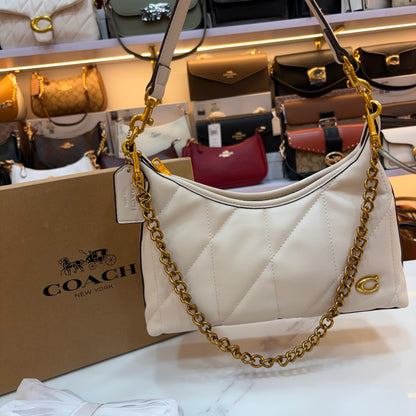 COCH JULIET Soft Quilted Handbag - White