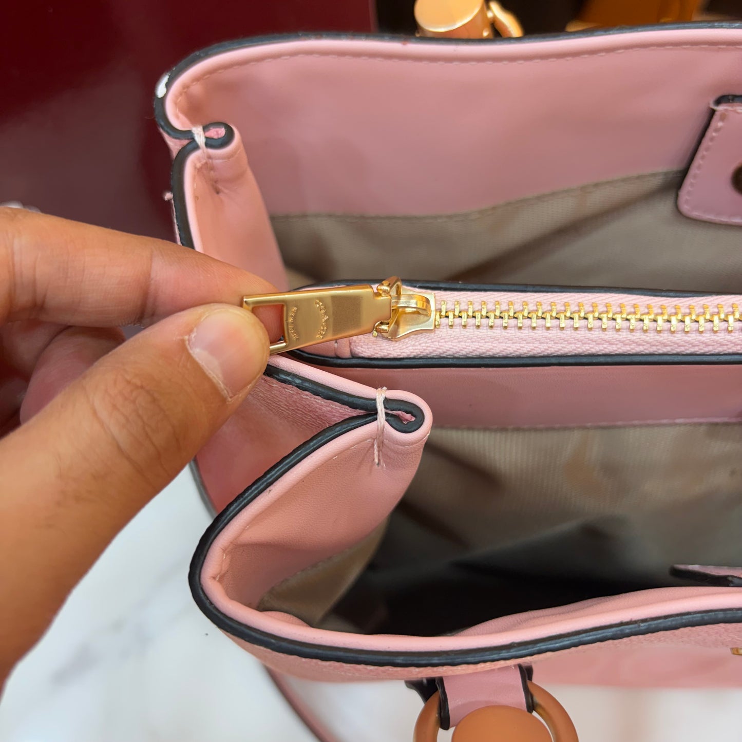 COCH Satchel Bag - Pink