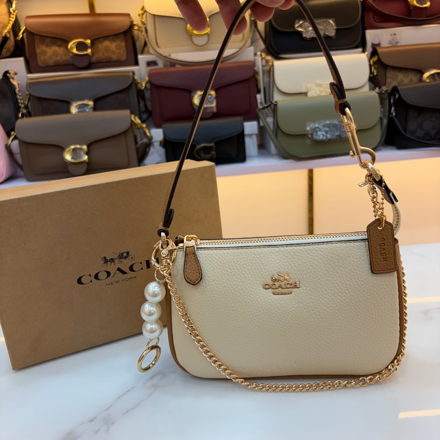 COCH Nolita Sling/Shoulder Bag - Cream