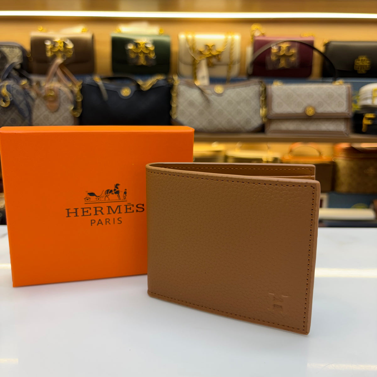 HRMS Mens Wallet - Tan