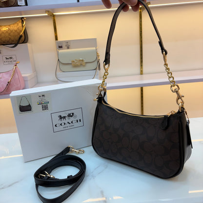 COCH TERI Sling/Shoulder Bag - Coffee