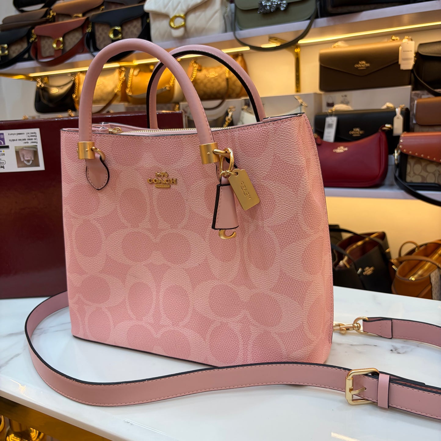 COCH Satchel Bag - Pink
