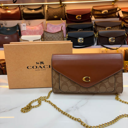CH Clutch Sling - Tan Apricot