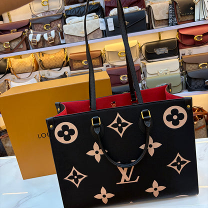 LVB 41cm OTG Large Tote Bag - Patent Black (Double Box Ultra Premium)