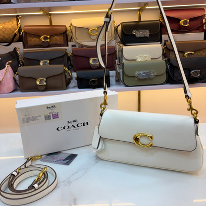 COCH JET Shoulder/Sling Bag - White