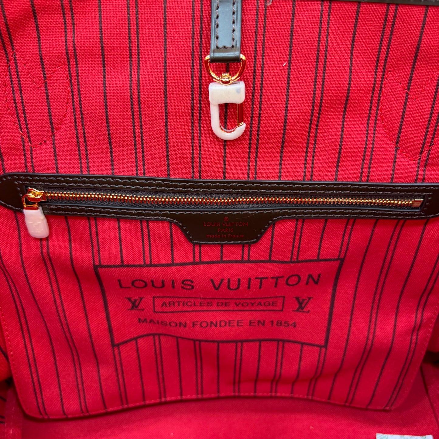 LV Neverfull MM Tote Bag - Double Box