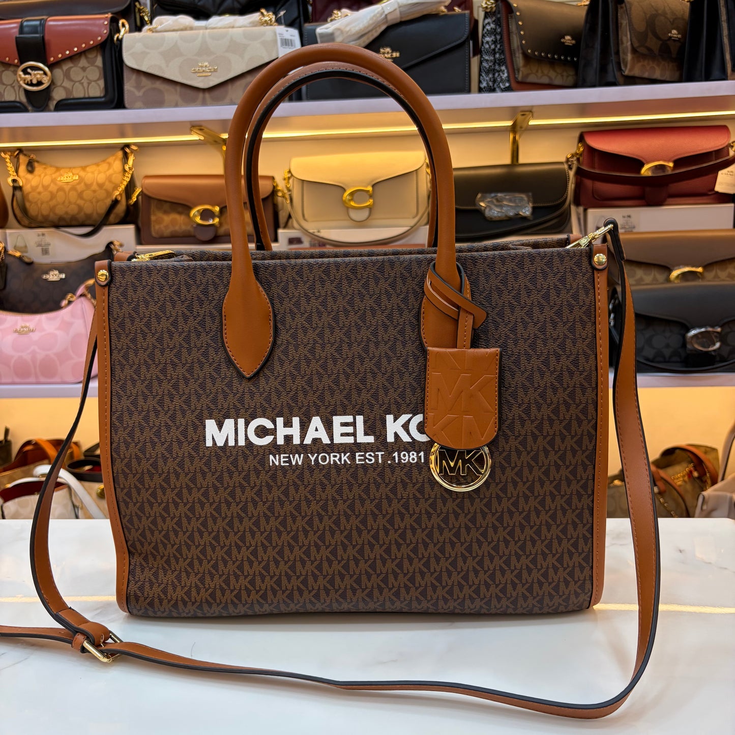 MK Mirella Tote - Brown