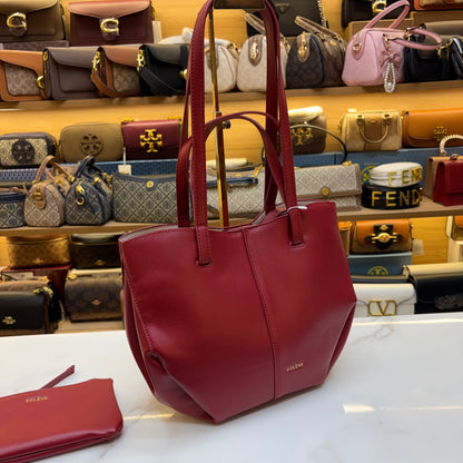 Polene Tote Bag - Red