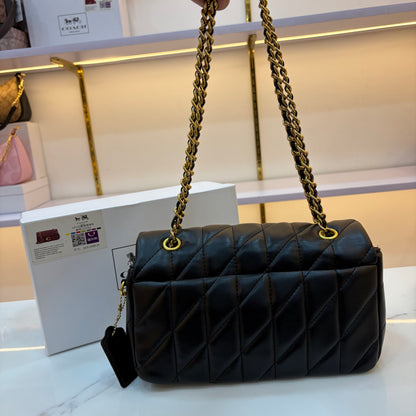 COCH QUILTED TABBY 26 - Black