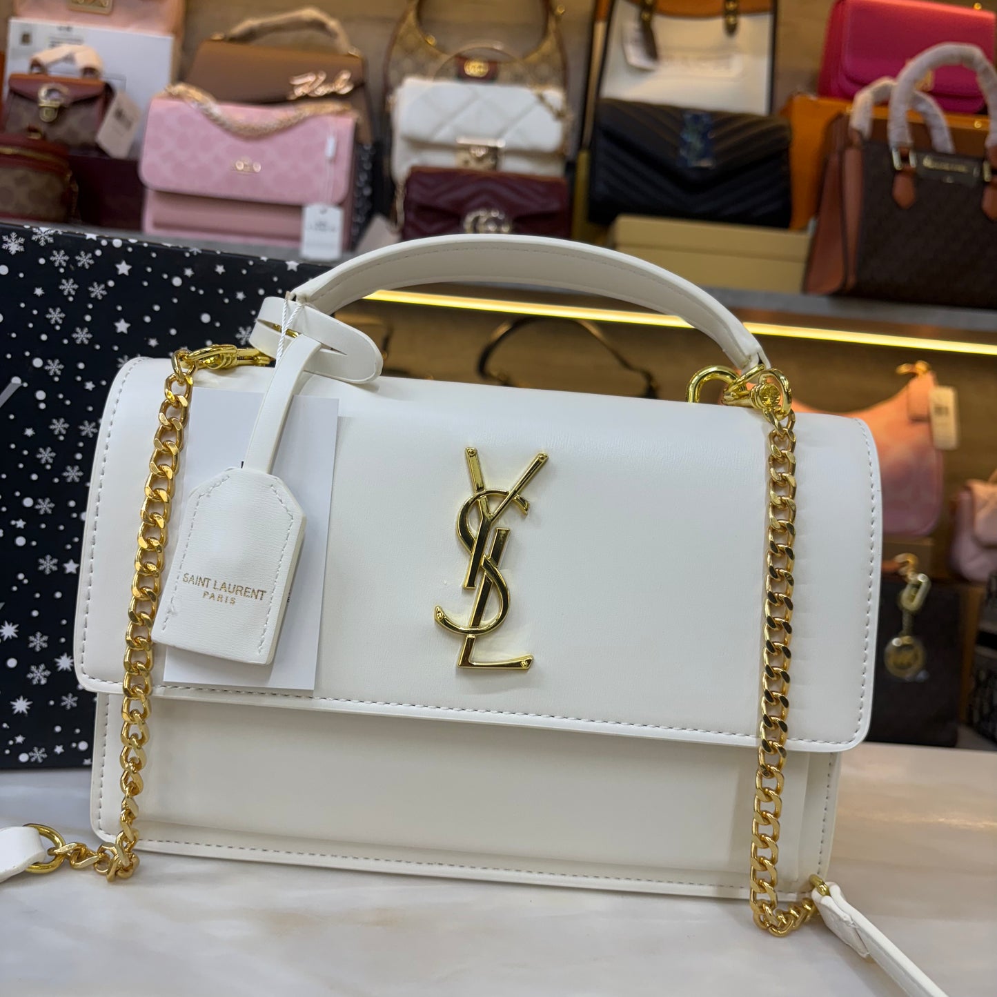YS99 Sunshine Crossbody/Sling Bag (Ultra Premium) - White