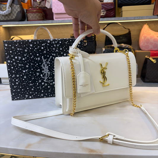 YS99 Sunshine Crossbody/Sling Bag (Ultra Premium) - White