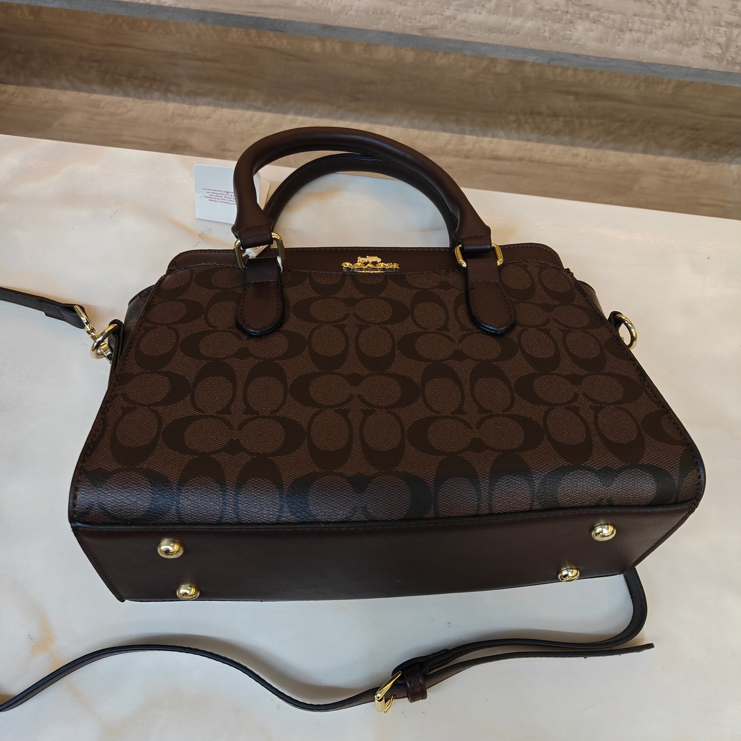 CH Satchel Bag (Coffee Colour)