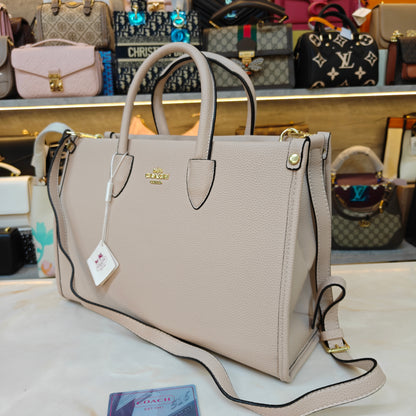 CH Ace Tote Bag - Beige Colour