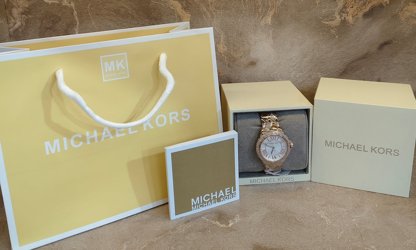 Camille Rose Gold Watch MK