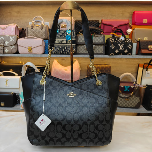 CH Tote Bag Ultra Premium - Black Monogram