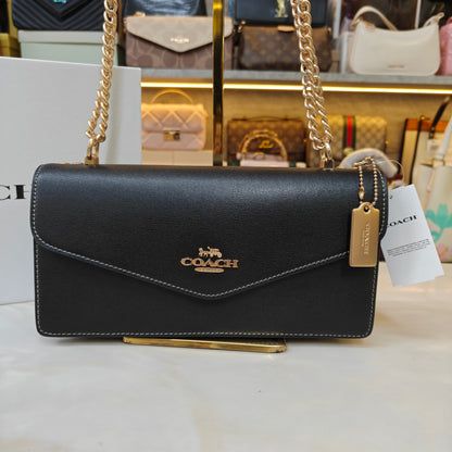 CH Klare Envelope Sling/Shoulder Bag - Midnight Black (Ultra Premium)