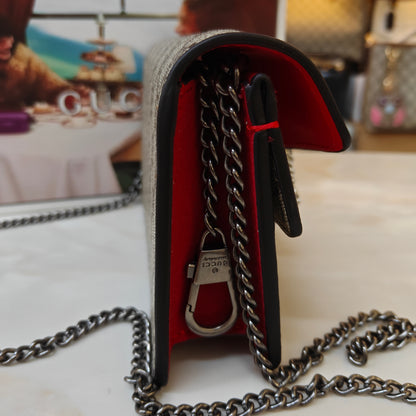 GG Diana Crossbody Bag (Double Box Packaging) - Red Trim