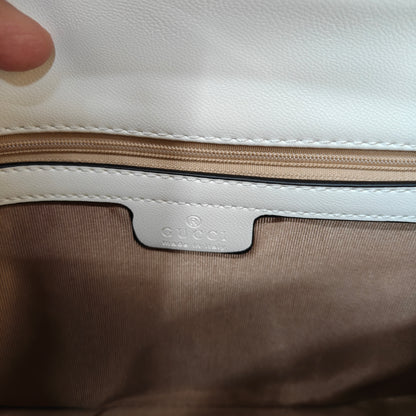 GG Marmont Medium Size (White)