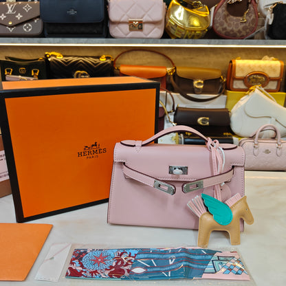 HRMS Mini Kelly- Pink (Ultra Premium Double Box)