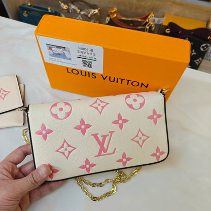 LV222 - Sling Pink White Monogram 3 in 1