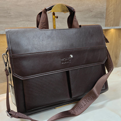 MB Laptop Bag - Coffee Colour (Large Size)