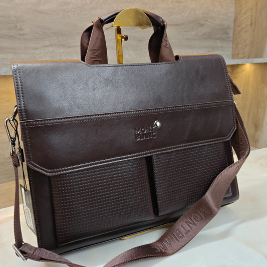 MB Laptop Bag - Coffee Colour (Large Size)