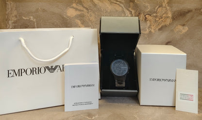 E A Analog Multi-Colour Dial Men's Watch