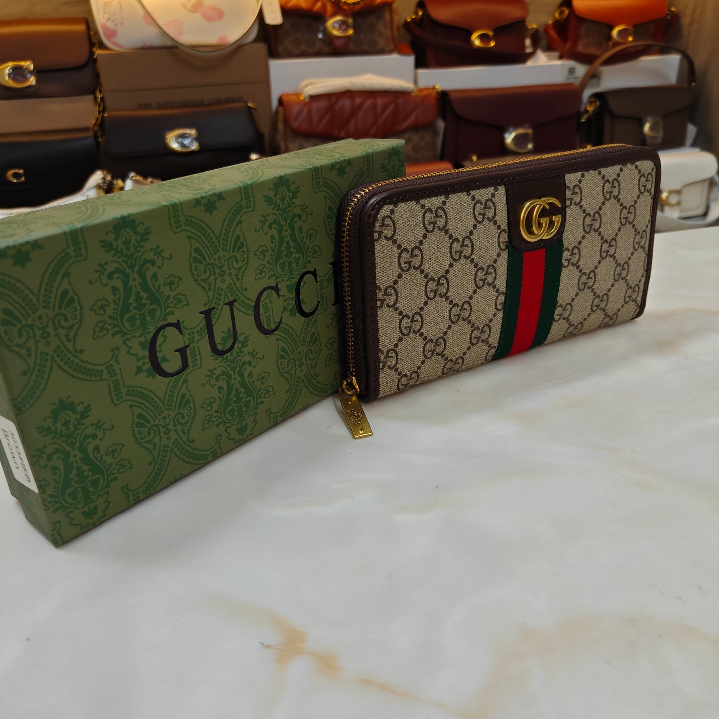 GG Signature Wallet - Long