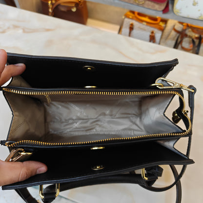 MK34 Satchel Bag (Midnight Black)