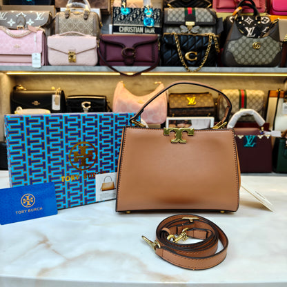 TB Mini Satchel - Tan