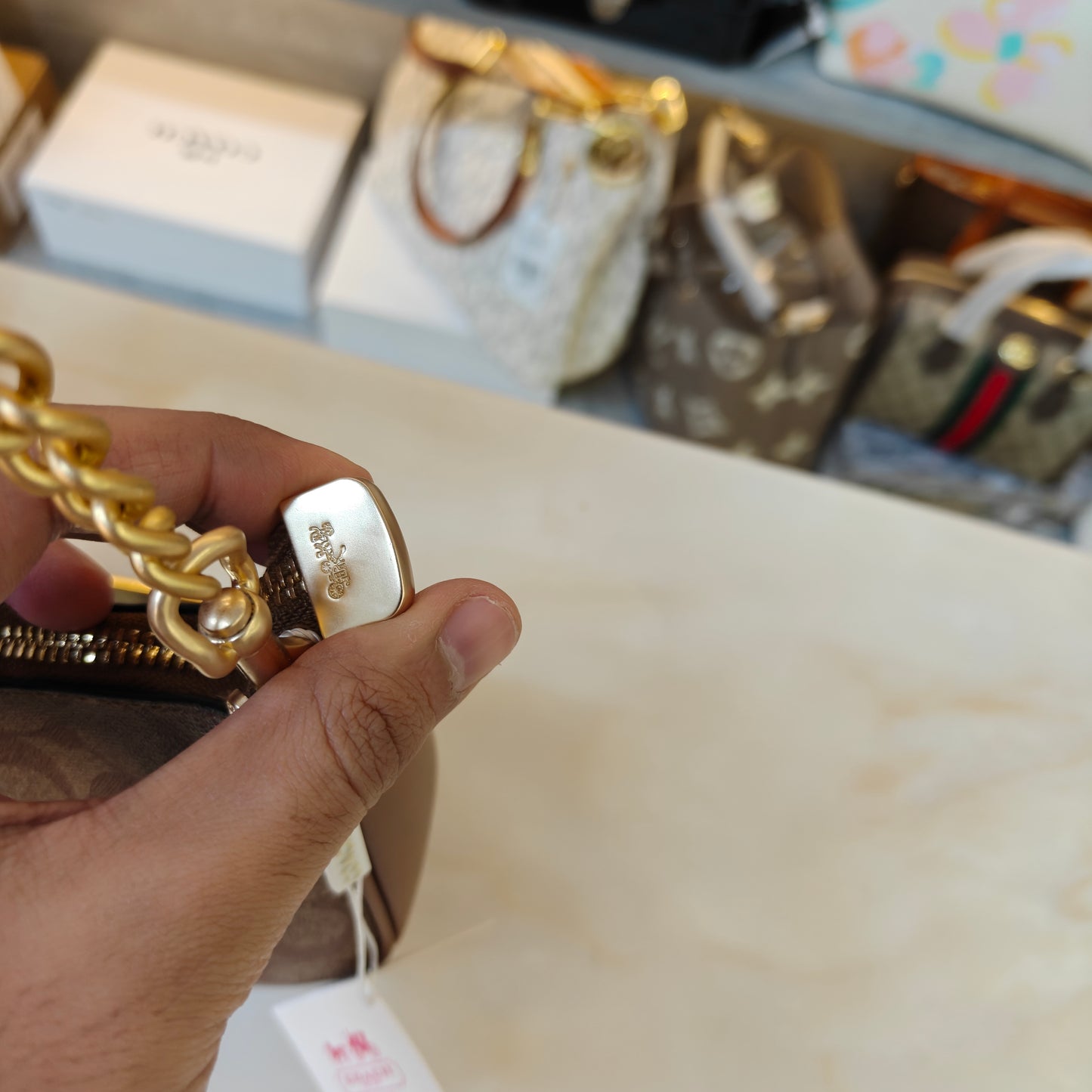 CH Teri Sling/Shoulder Bag - Apricot