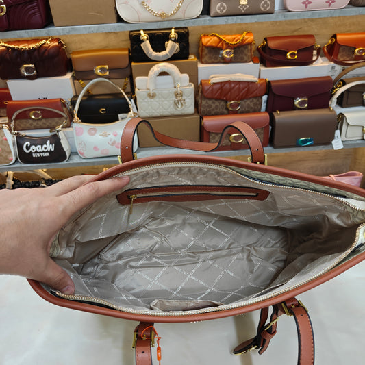 MK Large Tote - White Colour