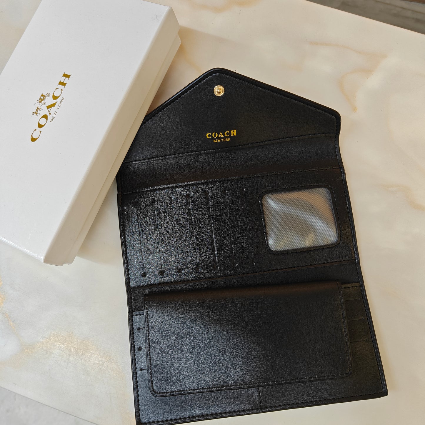 CH Long Wallet - Black Apricot